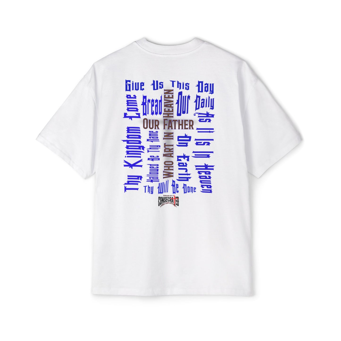 The Lord’s Prayer Tee Matthew 6:5-13 Unisex Boxy/Oversized