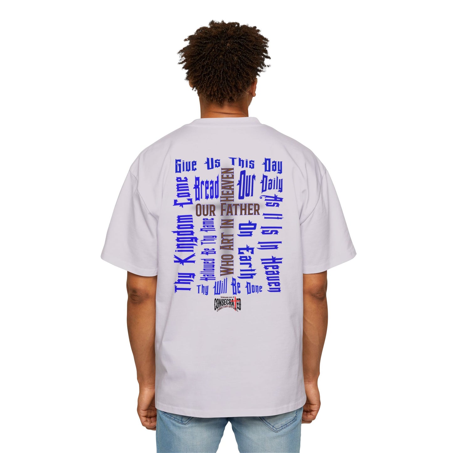The Lord’s Prayer Tee Matthew 6:5-13 Unisex Boxy/Oversized