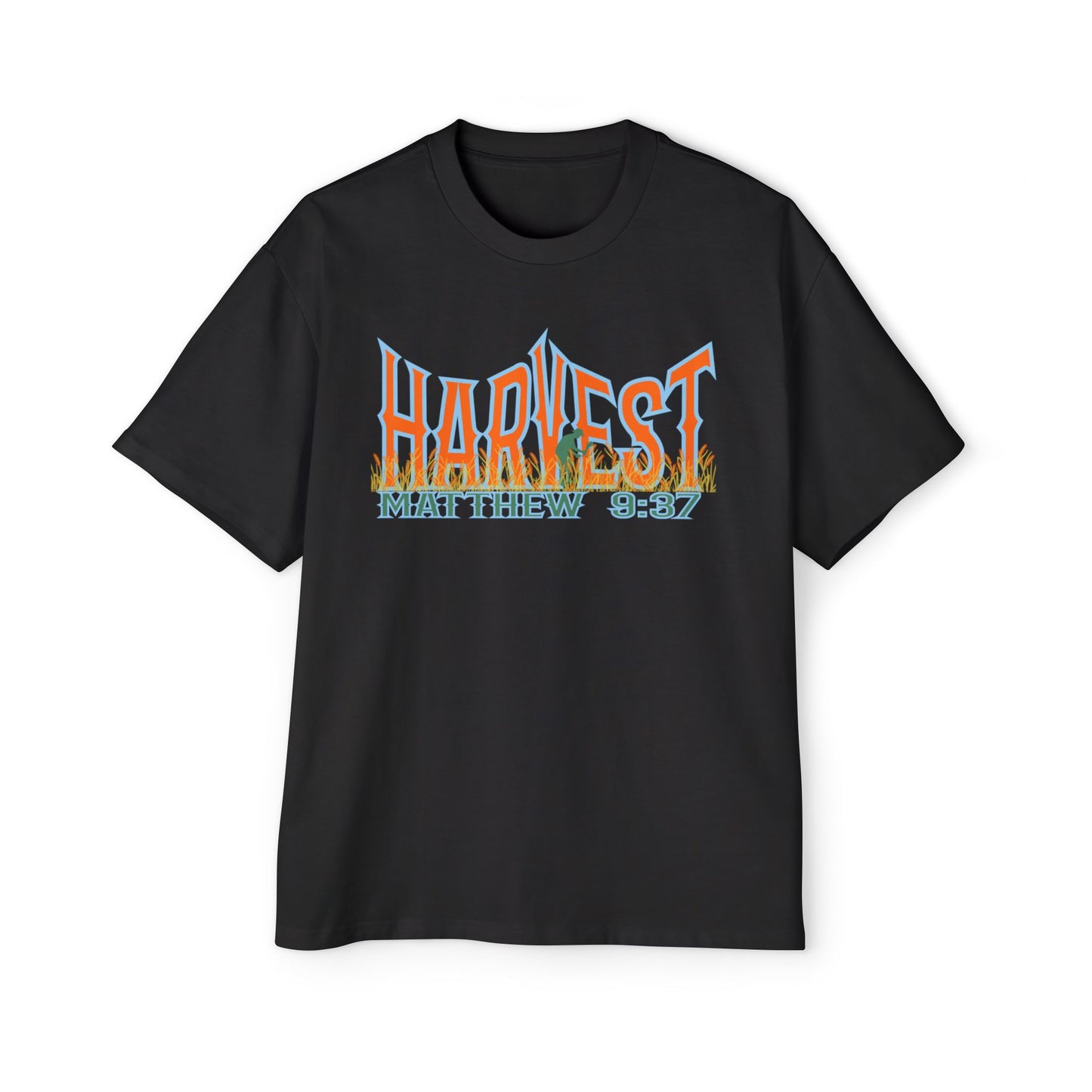 Harvest Plenty Laborers Few Unisex Boxy/Oversized Tee - Matthew 9:37