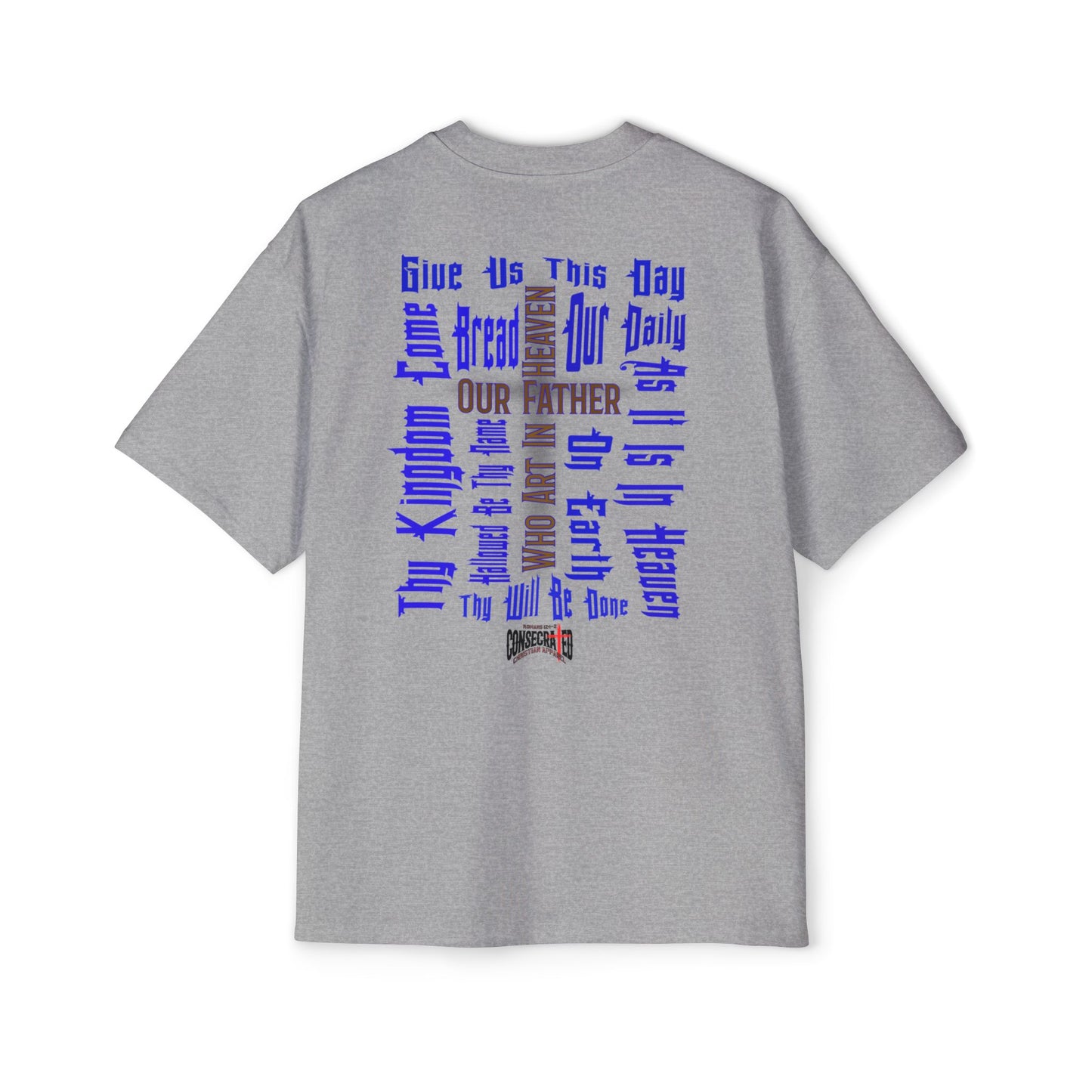 The Lord’s Prayer Tee Matthew 6:5-13 Unisex Boxy/Oversized