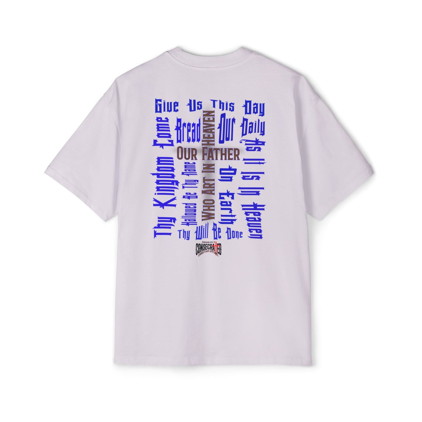 The Lord’s Prayer Tee Matthew 6:5-13 Unisex Boxy/Oversized