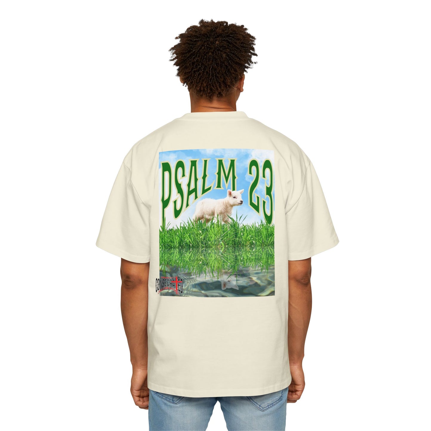 Psalm 23 Tee Unisex Oversized/Boxy