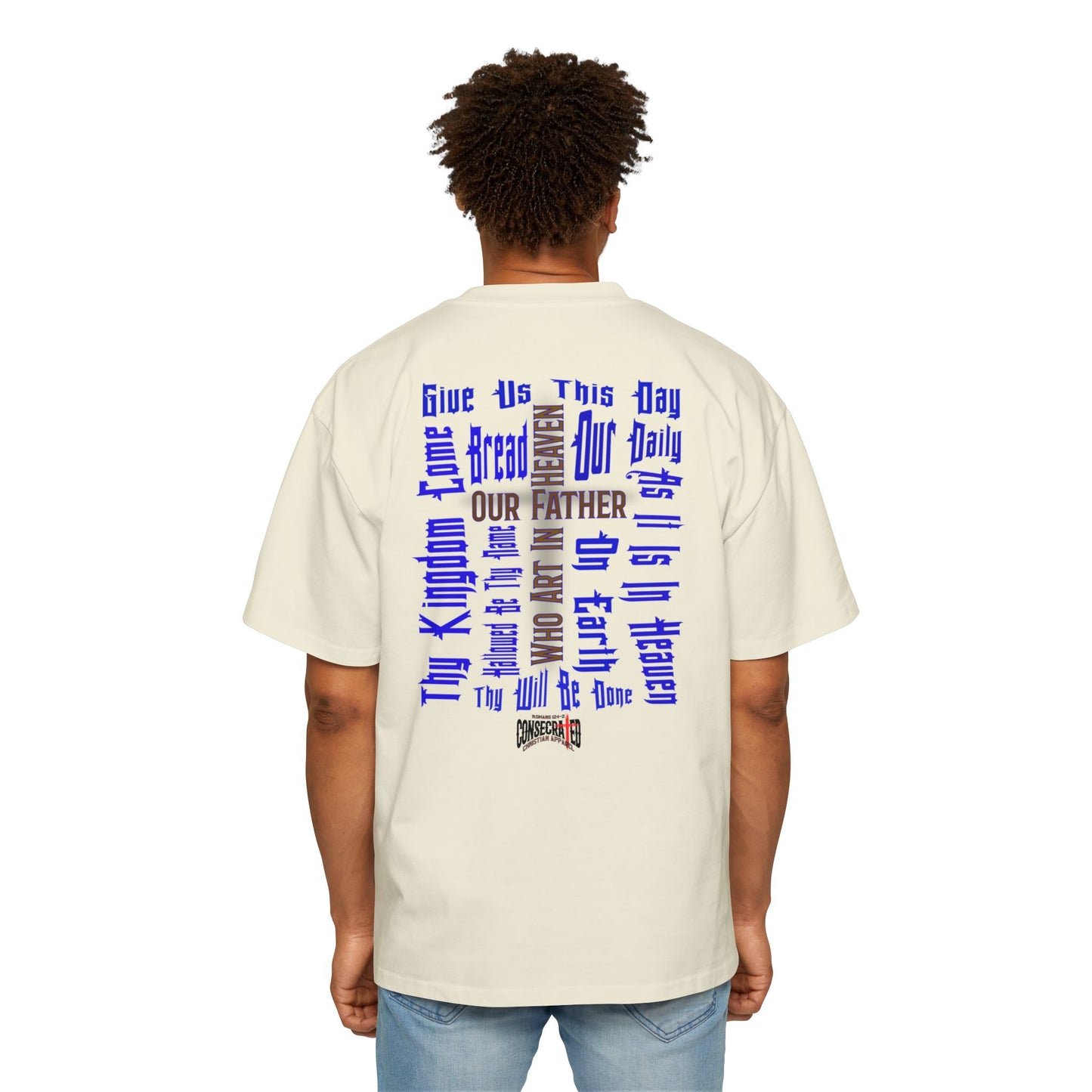 The Lord’s Prayer Tee Matthew 6:5-13 Unisex Boxy/Oversized