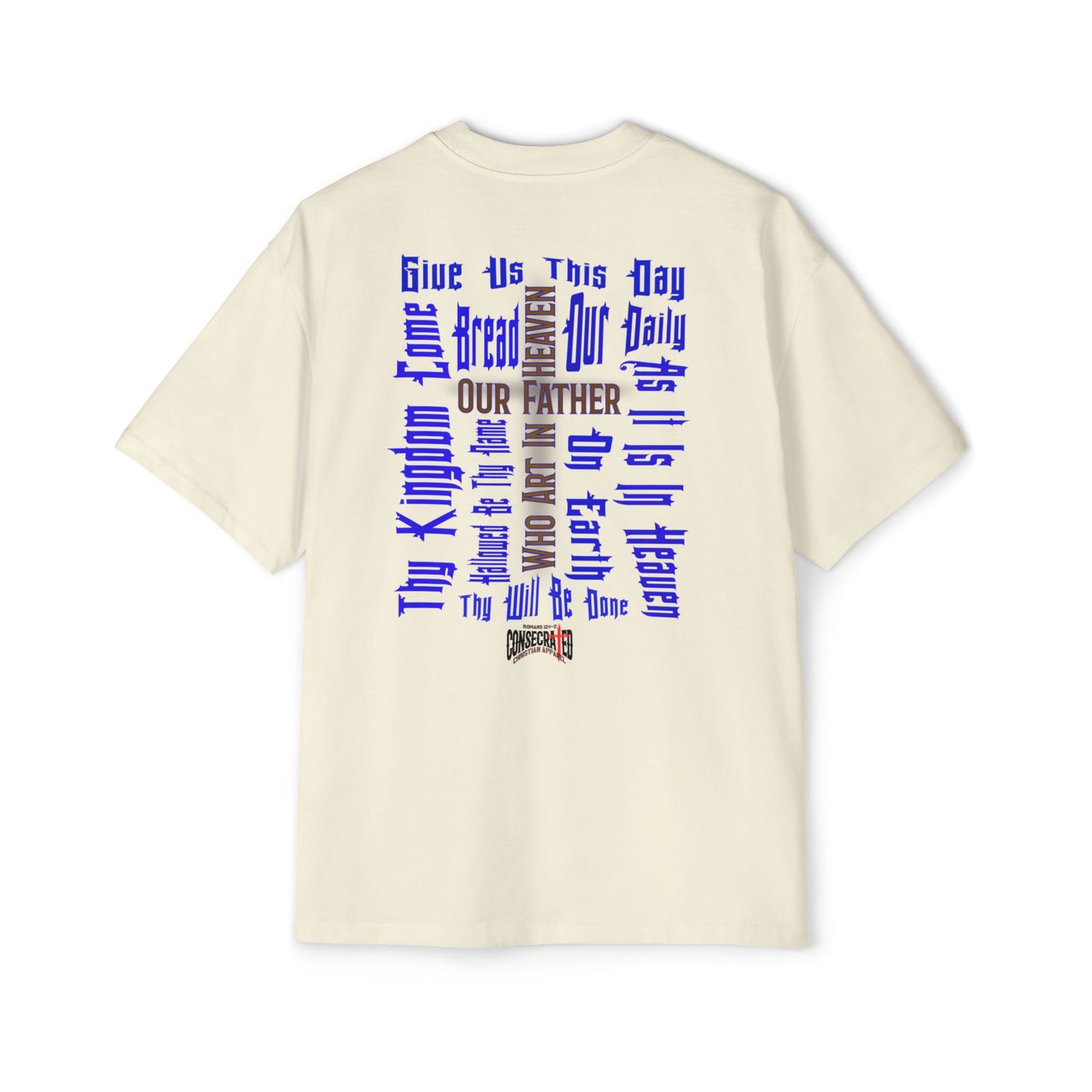 The Lord’s Prayer Tee Matthew 6:5-13 Unisex Boxy/Oversized