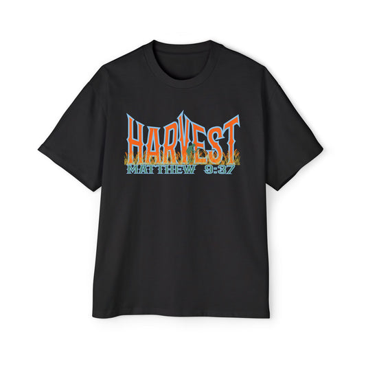 Harvest Plenty Laborers Few Unisex Boxy/Oversized Tee - Matthew 9:37