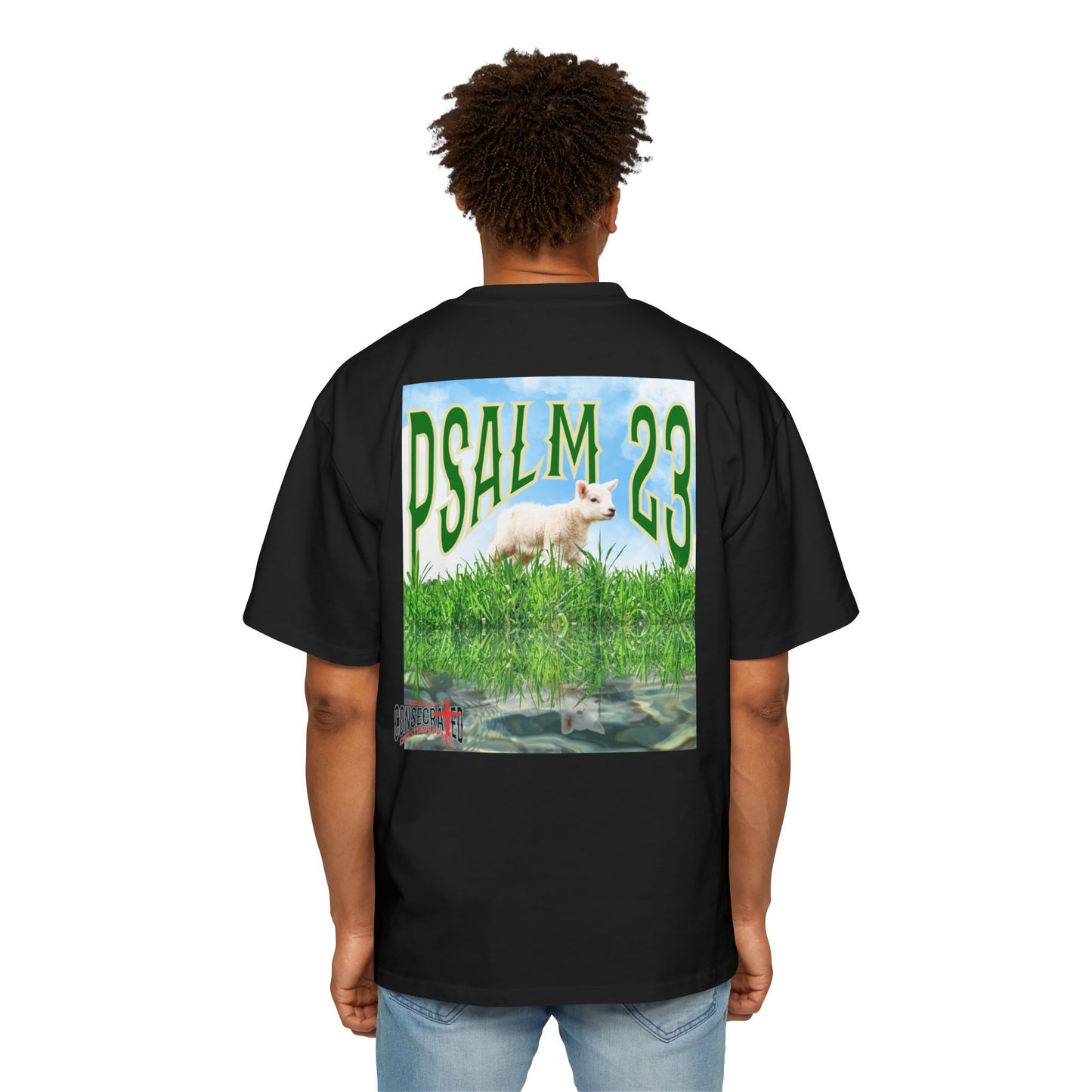 Psalm 23 Tee Unisex Oversized/Boxy